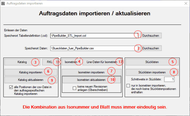 Auftragsdateni