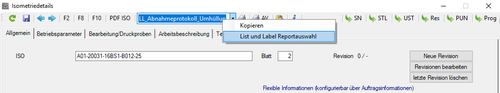List&Label_Reportauswahl_aus_Formular